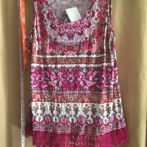 Beautiful sleeveless blouse